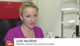 TV Barrandov o prevenci vyšetření dětského zraku