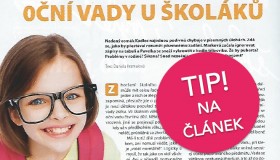 TIP na článek: “Oční vady u školáků”