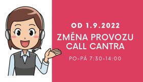 Změna provozu call centra