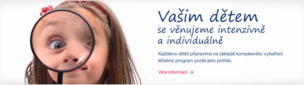 Vašim dětem se věnujeme intenzivně a individuálně